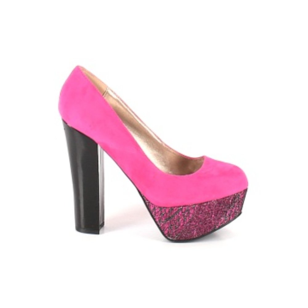 FOUND ISO! Qupid "Monte-2" Lucite Block Heels @lovenushuz - Picture 12 of 13